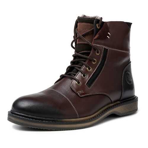 Ботинки мужские Alessio Nesca 26107610 коричневые 43 RU в Timberland