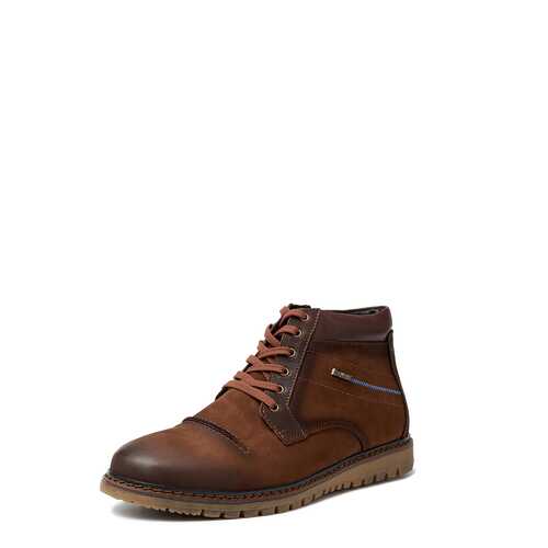 Полуботинки мужские Alessio Nesca 26007680 коричневые 43 RU в Timberland