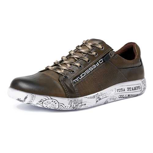 Кеды мужские Alessio Nesca 229-G хаки 41 RU в Timberland