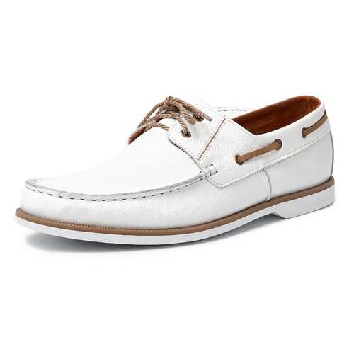 Мокасины мужские Alessio Nesca W1006205 белые 41 RU в Timberland