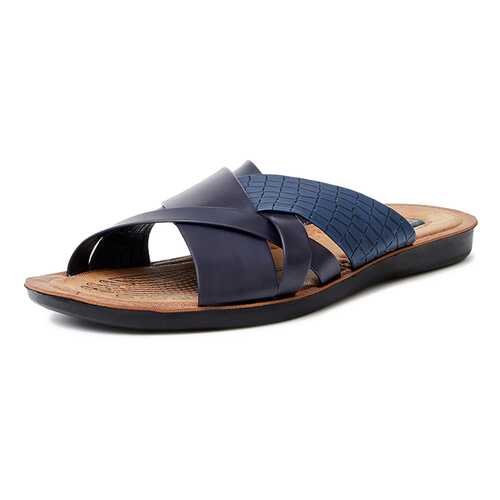 Шлепанцы мужские T.Taccardi 03106370 синие 41 RU в Timberland