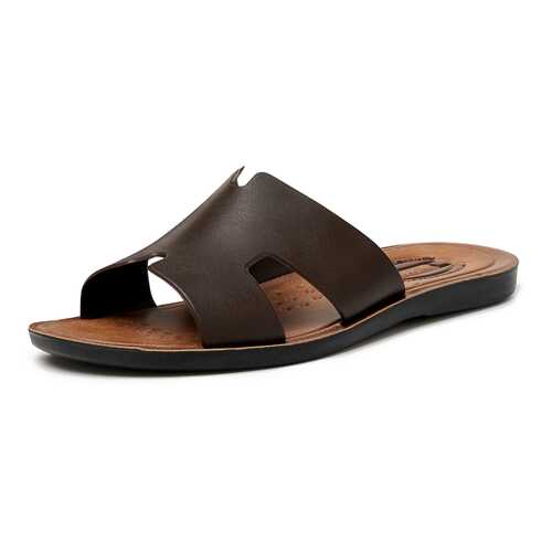 Шлепанцы мужские T.Taccardi M-613036-B коричневые 43 RU в Timberland