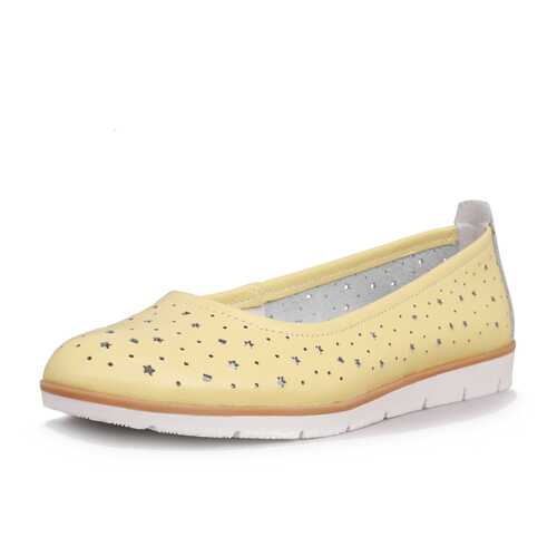 Балетки женские Alessio Nesca SH8003D желтые 36 RU в Timberland