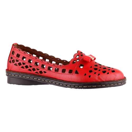 Балетки женские Shoes Market 199-446-KIRMZ-11513 красные 40 RU в Timberland