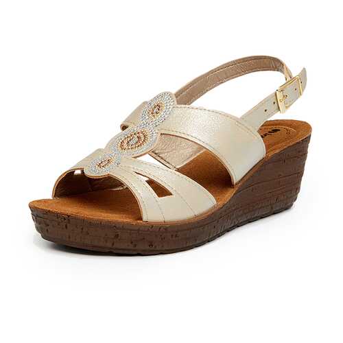 Босоножки женские Inblu 01806BP0 золотистые 36 RU в Timberland