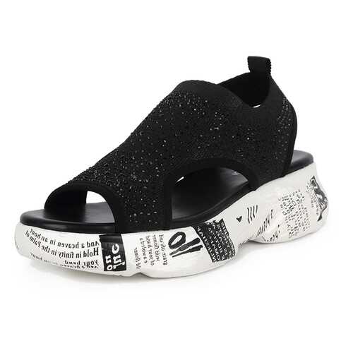 Сандалии женские T.Taccardi K0665PT-2 черные 38 RU в Timberland