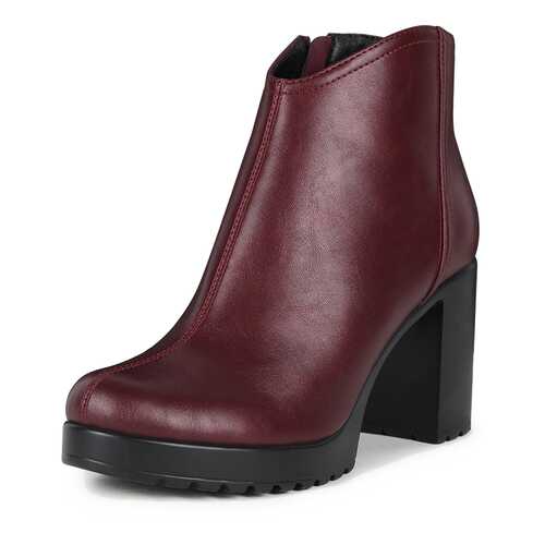 Ботильоны женские T.Taccardi K0391MH-6B бордовые 38 RU в Timberland