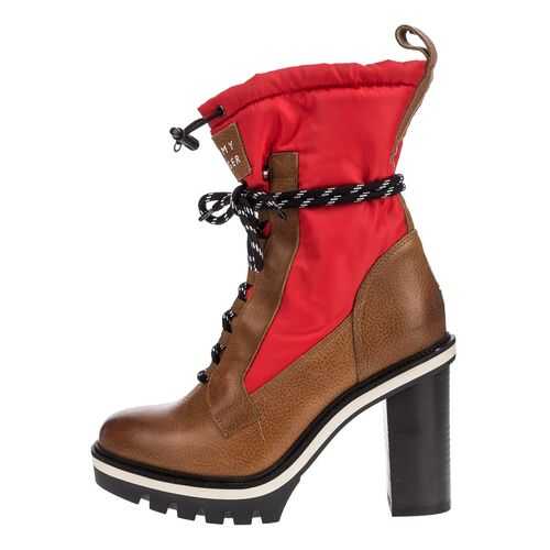 Ботинки женские Tommy Hilfiger FW0FW04345 681 коричневые 36 RU в Timberland