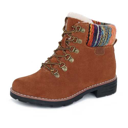 Ботинки женские Alessio Nesca 710018620 коричневые 37 RU в Timberland