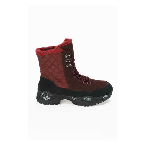 Ботинки женские Keddo 898285/02 бордовые 38 RU в Timberland