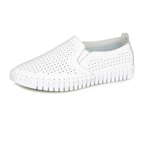 Слипоны женские Alessio Nesca DS20SS-5 белые 36 RU в Timberland