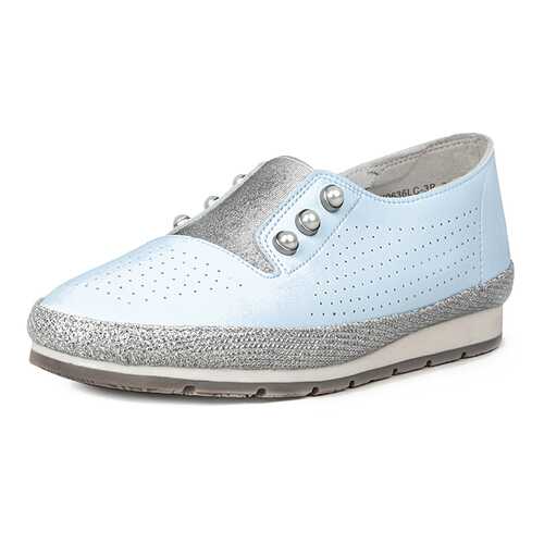 Слипоны женские Alessio Nesca K0636LC-3B голубые 40 RU в Timberland