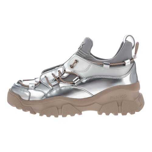 Кроссовки женские Pinko 1H20QR Y62U серебристые 37 IT в Timberland