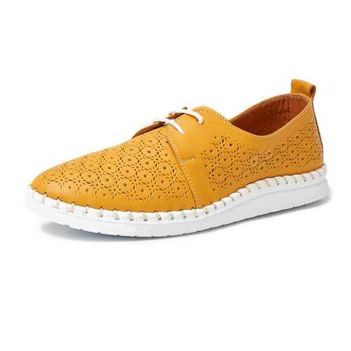Мокасины женские Alessio Nesca TR-CR-412C желтые 39 RU в Timberland