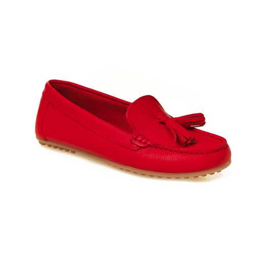 Мокасины женские El Tempo EMP7_20LK/T-596 красные 38 EU в Timberland
