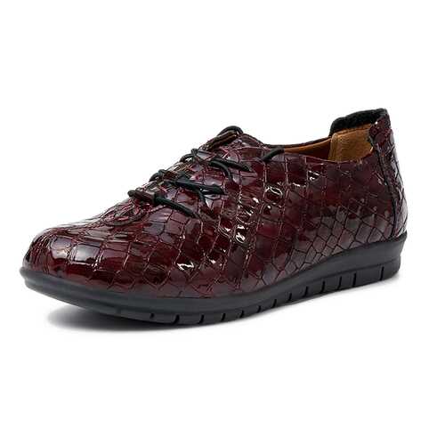 Полуботинки женские Alessio Nesca 710019436 бордовые 39 RU в Timberland