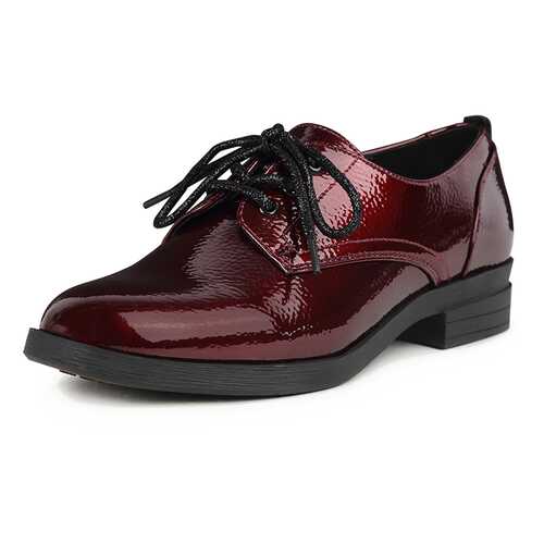 Полуботинки женские T.Taccardi JX20W-121B бордовые 37 RU в Timberland