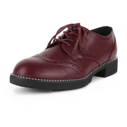 Полуботинки женские T.Taccardi K0567LC-2B бордовые 37 RU в Timberland