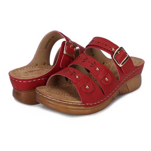 Сабо женские T.Taccardi A663-6AK красные 40 RU в Timberland