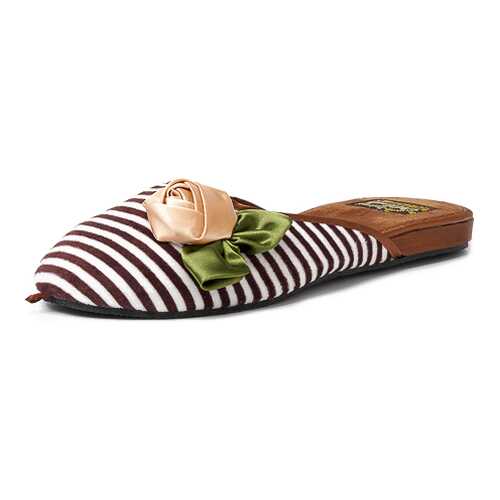 Шлепанцы женские Smile of Milady 01107460 коричневые 38 RU в Timberland