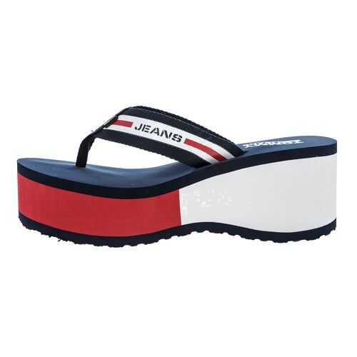 Шлепанцы женские Tommy Jeans EN0EN00855 синие 40 US в Timberland