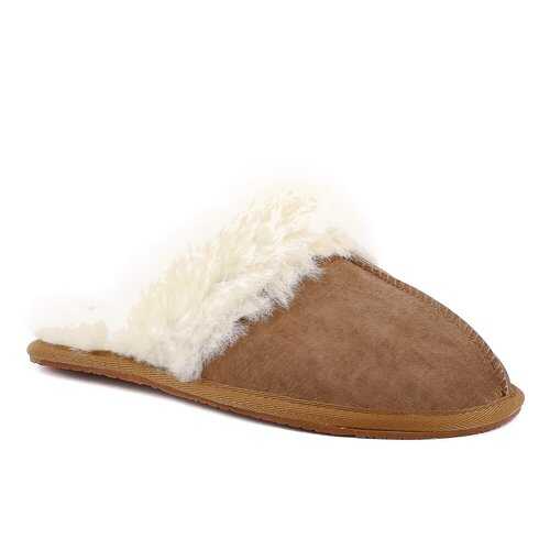 Домашние тапочки женские PEGIA 101015 коричневые 41 RU в Timberland