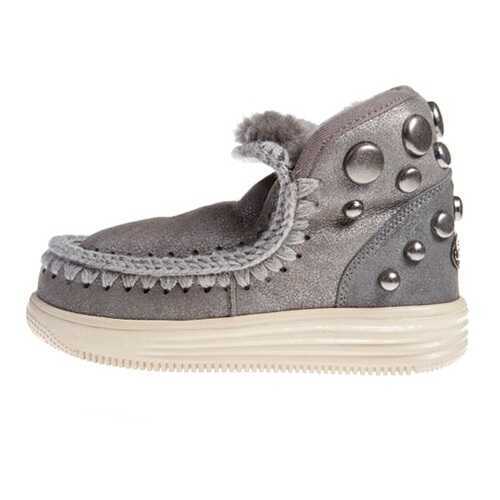 Угги Shepherd's Life Godiva Dots Duiro серо-серебристая кожа в Timberland