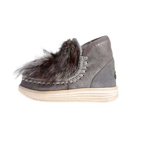 Угги Shepherd's Life Godiva Fox Duiro серо-серебристая кожа в Timberland